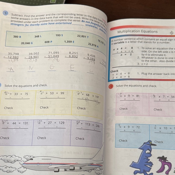 Horizons Math Book 5 - Picture 2 of 2